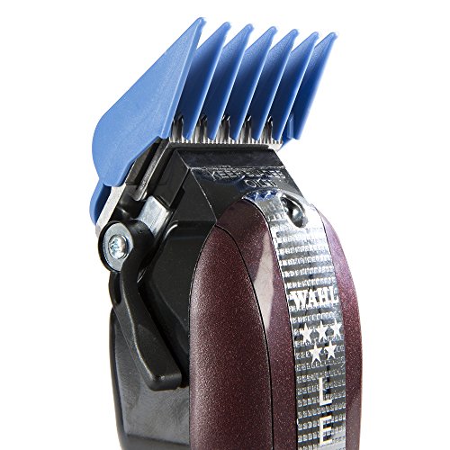 Shaving Factory Wahl Clipper Cutting Guides (coloured), 1er Pack (1 x 8 Stück) - 7