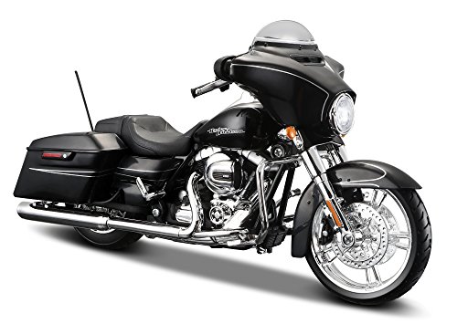 Preisvergleich Produktbild 2015 Harley Davidson Street Glide [Maisto 32328], Schwarz, 1:12 Die Cast