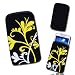Produktbild Handy Tasche schwarz/gelb/weiß E4 Größe XXL für Samsung i8700 Omnia 7 / Wave 3 / Galaxy W / Galaxy Ace S5830
