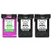 Produktbild QINK 3PK Regeneration HP 302XL Tintenpatronen Hohe Kapazität Show Präzise Tinte Level Kompatibel mit HP ENVY 4520 4522 4528 HP Deskjet 1110 2134 2135 3636 3638 HP Officejet 4658 3831 46572BK+1C