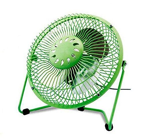 Haodou USB Ventilator Klein Tischventilator leise Lüfter für Sommer Büro Zuhause Gelb - 2