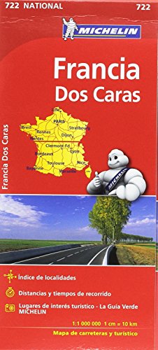 Descargar MAPA NATIONAL FRANCIA (DOBLE CARA) 2017