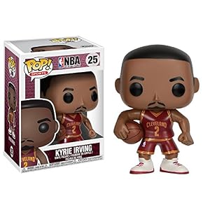 Funko Pop Kyrie Irving Cleveland Cavaliers camiseta roja (NBA 25) - Imagen 3