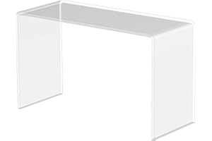 3R W Design Acrylic Display Shelves- Clear Display Plastic Perspex Stands Risers Plinths (4mm-thick-25cm-10cm-15cm)