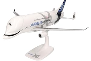 Herpa Snap-Fit modellino aereo Airbus Industries BelugaXL - XL#6 - F-GXLO "XL#6", miniatura in scala 1:200, pezzo da collezione, modello con base, plastica