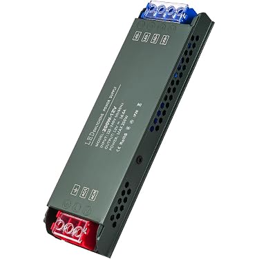 Driver LED Constant Voltage Alimentation LED Dimmable 150W 24V - Transformateur Triac/ELV Pour Ruban LED Ou Spot - LIGHTEU Alimentation Gradable Pour Bandes LED