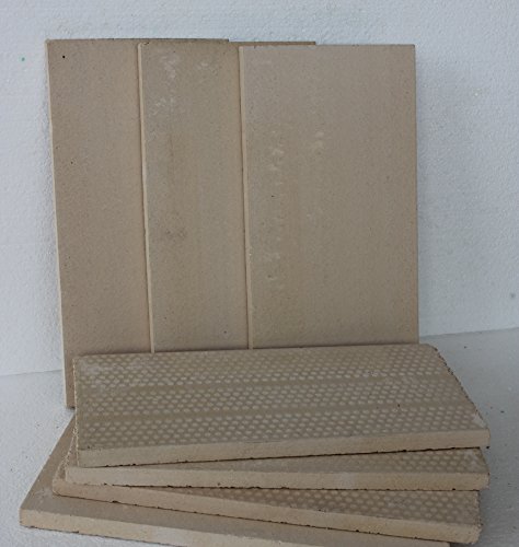 Schamotteplatten, Ofenschamotte, Prämiumqualität 400 x 200 x 20 mm (7)