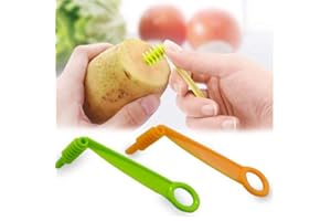 AYRSJCL 1pc Spiral Cutter Couper la Pomme de Terre Rolls Main Rotating Pommes de Terre Tour Couteau Maison Spirale Concombre Tranche