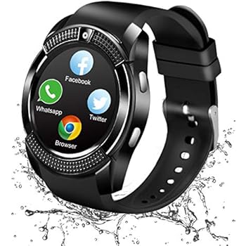 Reloj Inteligente Bluetooth, Smartwatch Pantalla Táctil ...