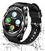 Produktbild Smart Watch, Bluetooth Smart Watch Wasserdichte Smart Watch mit Kamera Whatsapp Facebook Watch Telefon Sport Armband Armbanduhr Smartwatch für Android iOS Frauen Männlich