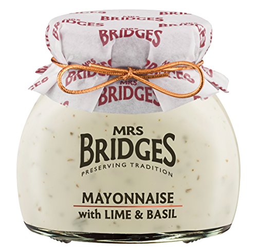 Mrs. Bridges, Salsa para untar (Lima, Albahaca) - 6 de 180 gr. (Total: 1080 gr.)