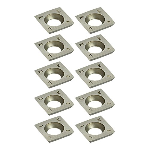 10 Quadratische-Wendeschneidplatten mit 30°-Schneide 14x14x2mm T08MF - 2