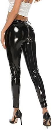 Sexy Shop Oggetti Uomo Leggings Lucidi Sexy in Pelle Taglie Forti Donna Zip  in PVC Punk Rock Leggings da Discoteca Matita Attillata in Lattice Pantaloni  Neri Pantaloni Caldi : Amazon.it: Salute e