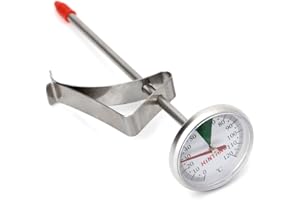 Thermomètre de sonde de café de Lait de Cuisson de Nourriture de Cuisine d'acier Inoxydable portatif de lfdhcn