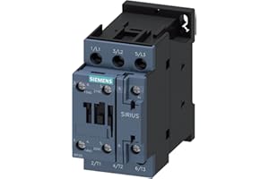 CONTATTORE SIEMENS SIRIUS S0 3P 32A 15KW BOBINA 24V CONT 1NA 1NC 3RT20271AB00