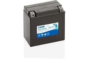 LAMPA Batería Exide AGM12-9 Moto 12V Agm Ready. Tecnología AGM. 12V - 9Ah/120A (EN).
