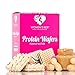 Produktbild Gesunde Protein-Waffeln zum abnehmen | Diät Fitness-Dessert für vor und nach dem Workout als Low-Carb Snack für zwischendurch | WOMEN'S BEST Eiweiß-Waffeln - ERDNUSSBUTTER - 15g Protein pro Waffel