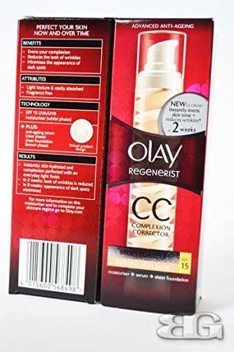Olay Regenerist Moisturiser Complexion Corrector Serum lighter Skin Tone 50ml …