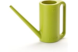 ‎PLASTIA Gießkanne klein aus Kunststoff 1,5 l Grün - Giesskanne für Zimmerpflanzen, Wohnung und Garten