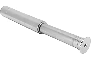 JEFFERGARDEN Fountain Nozzle, 1/2 inch DN15 Stainless Steel Water Spray Sprinkler Telescopic Mushroom Hemisphere Nozzle Head for Garden Pond, Amusement Park