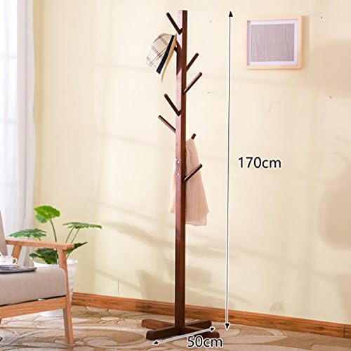 Hat Coat Stand Hanger Coat Rack Floorstanding Clothes Shelf Stand Solid Wood Fashion
