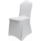 50 100 Chair Covers Spandex Stretch Wedding Banquet Anniversary Party Event Déco | UK