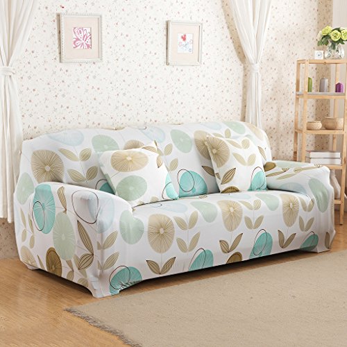 Elastisch Stretch Sofabezüge Für Einzel / 3-Sitzer Couch – Frische Touch, 190-230cm - 3