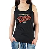 Flirt / Sex Partysprüche Tank Top Damen : Lass mich dein .. sein -- Damenshirt Farbe: schwarz Gr: XXL