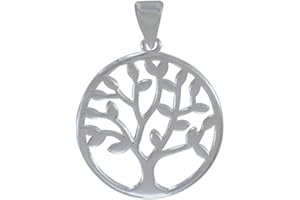 LES POULETTES BIJOUX - Pendentif Arbre de Vie Argent