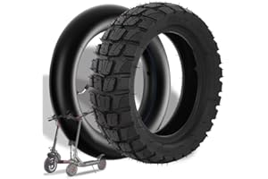 Felixstory Pneu intérieur et extérieur 10 x 2,75-6,5 pouces pour Kugookirin G3, Speedway V2, Dualtron 3 et autres scooters - Compatible avec 10x2.70-6.5, 255x70, 70/65-6.5