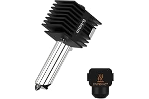 VECORLER Ersatz für Hotend Bambu Lab A1 -Serie 3D -Drucker Bambu Lab A1/A1 Mini Hotend mit einer 0,4 -mm -Düse und Silikonabdeckung mit 0,4 mm (0.4mm nozzle)