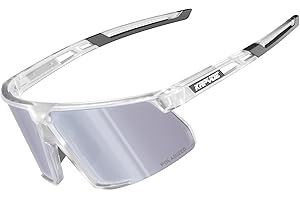 KAPVOE Gafas de Ciclismo Polarizadas Deportivas Protección UV400 Hombre Mujer Bicicleta MTB Baseball Correr Conducir K182