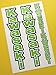 Produktbild KAWASAKI optik GRÜN Motorrad Gabel Aufkleber Sticker