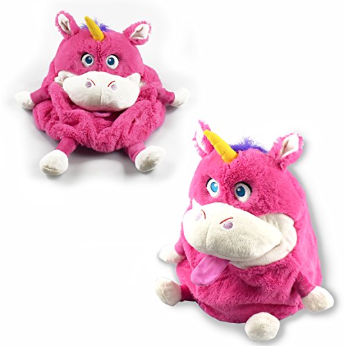 Plush Tummy Pets Stuffers Snuggle Kids Cute Soft Toys Storage Box Bag Children Shopmonk (Unicorn)