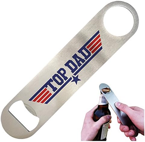WTF | Top Dad Gun | Stainless Steel Bottle Opener