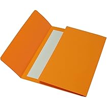 Cartelline A Busta Alevar - Cartoncino Bristol 200gr, 26x34cm, Arancio, Confezione Da 25 Pezzi, Made In Italy - Foto 9