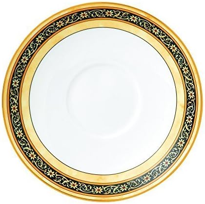 Wedgwood India One Tea Saucer, White/Multicolor by Wedgwood