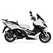Produktbild Auspuff LeoVince Nero Slip-On Edelstahl schwarz Kymco Xciting 400 D6