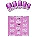 French Nail Art Stickers - TOOGOO(R)New 3D Transfer Lace Design Nail Art Stickers Women Fashion Manicure Nail Polish Decals Tips Makeup-XF872