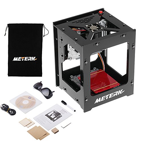 Meterk Laser Gravierer Drucker 1500mW Beweglicher Haushalt Kunst Fertigkeit DIY Mini Gravur Druck USB Drahtloser Bluetooth4.0 für IOS / Android / PC / IPAD mit Legierungs Shell Rahmen - 9