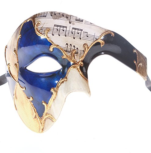 Luxus Maske Half Face Maske Masquerade Phantom der Oper