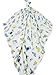 4 x Luxury Super Soft 100% Natural Bamboo Baby Muslin Squares, Blankets, Wipes, Cloths, Swaddling Wrap. Lovely New Design Anti-bacterial Reusable High Quality Muslin/Nappies.