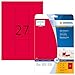 Produktbild Herma 5045 Neonetiketten neon rot (63,5 x 29,6 mm) 540 Farbetiketten, 20 Blatt DIN A4 Papier farbig matt, signalstark, bedruckbar, selbstklebend