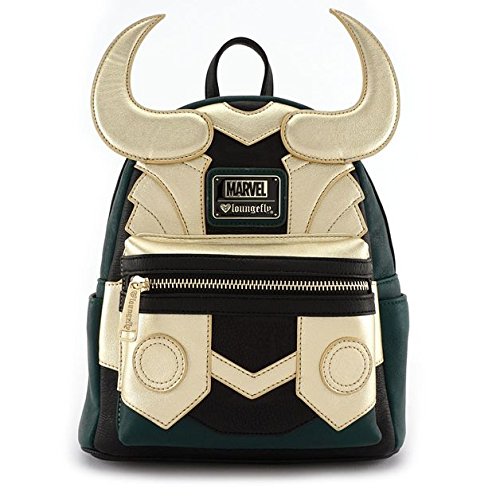 Marvel Loki Cosplay Mini Backpack