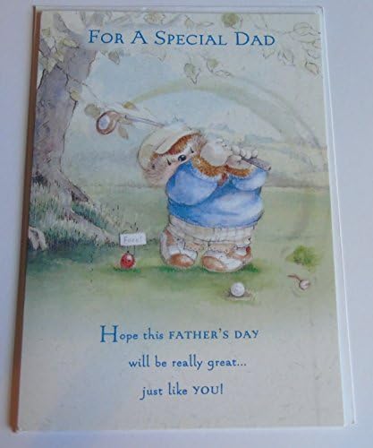 Country Campanions Fathers Day Card - golf