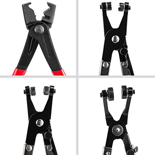 TecTake Schlauchklemmenzange Schlauchschellenzange Werkzeug Set inkl. Koffer - 5