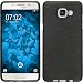 Produktbild PhoneNatic Case für Samsung Galaxy A5 (2016) A510 Hülle Silikon silber brushed Cover Galaxy A5 (2016) A510 Tasche + 2 Schutzfolien