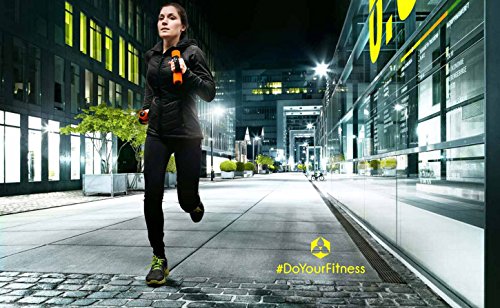 Aerobic Hanteln »Liona« / Fitnesshanteln / Gewichte mit verstellbarer Handschlaufe in 4 Gewichtsabstufungen (0,5kg 1kg 1,5kg & 2kg) mit extra weicher Oberfläche - 5