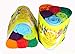 Bright Bots Terry Towelling Nappy Squares Unisex Combo for Newborn (Pack of 6, Red)