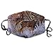 Produktbild Fsrkje Reusable Face Mouth Cover Mask - Windproof Respirator Deers Winter Wild Print Earloop Mask